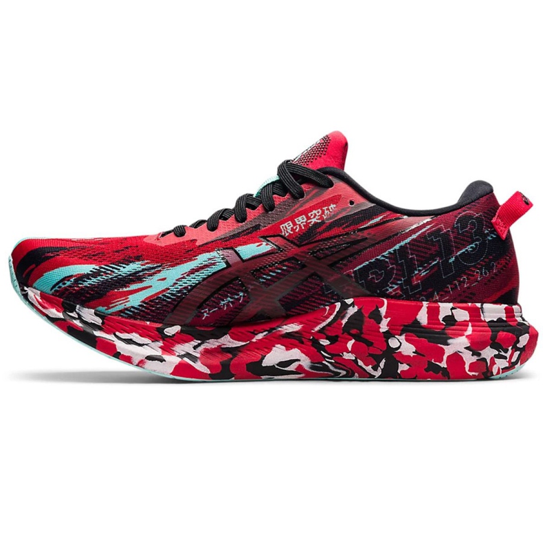 Asics Noosa Tri 13 M 1011B021 601 chaussures de course rouge multicolore 2