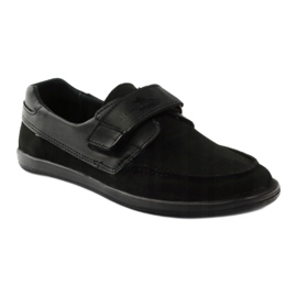 Ren But Chaussures pour garçons en cuir pour Velcro Ren mais 4249 noir le noir 1