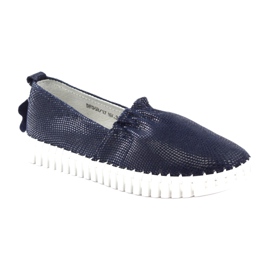 Chaussures femme Filippo bleu marine cosse 1