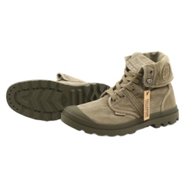 Palladium Pallabrouse Baggy M 02478-308-M chaussures brun vert 3