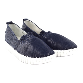 Chaussures femme Filippo bleu marine cosse 4