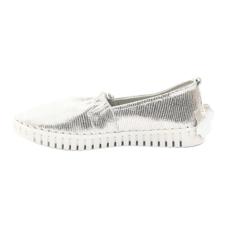 Chaussures femme Filippo DP068 argent gris 2