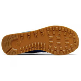 New Balance W WL574NU2 beige bleu 2