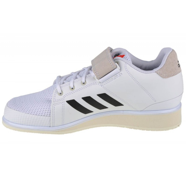 Chaussures Adidas Power Perfect 3 M GZ2862 beige blanche le noir 1 Chaussures Adidas Power Perfect 3 M GZ2862 beige blanche le noir 1