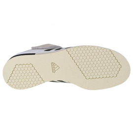 Chaussures Adidas Power Perfect 3 M GZ2862 beige blanche le noir 2 Chaussures Adidas Power Perfect 3 M GZ2862 beige blanche le noir 2