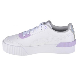 Puma Carina Lift Shine W 380552-01 blanche violet 1