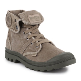 Palladium Pallabrouse Baggy M 02478-308-M chaussures brun vert 7