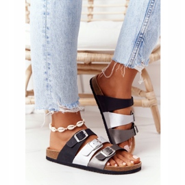 Chaussons profilés en cuir Big Star HH274588 Noir et Argent le noir 4 Chaussons profilés en cuir Big Star HH274588 Noir et Argent le noir 4