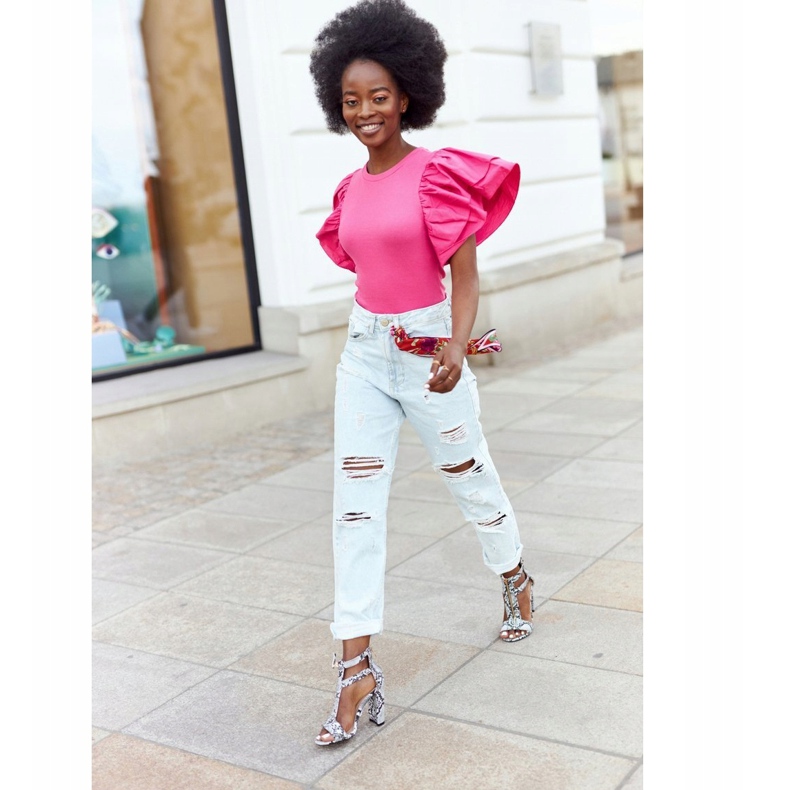 PS1 Sandales noires sur une barre avec un motif de serpent Folly le noir gris 3