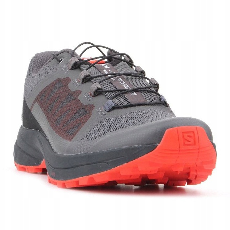 Chaussures Salomon Xa Elevate M 406115 noir orange gris 8