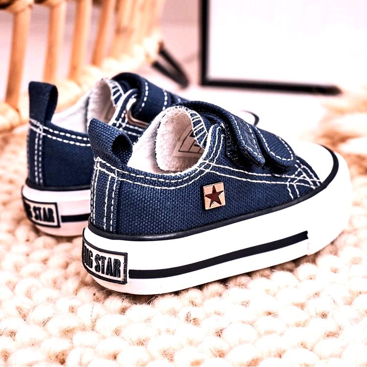 Baskets Basses Enfant Avec Velcro Big Star HH374097 Bleu Marine 6 Baskets Basses Enfant Avec Velcro Big Star HH374097 Bleu Marine 6
