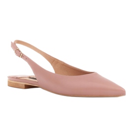 Marco Shoes Sandales femme rose poudré 1