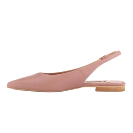 Marco Shoes Sandales femme rose poudré 3