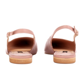 Marco Shoes Sandales femme rose poudré 4