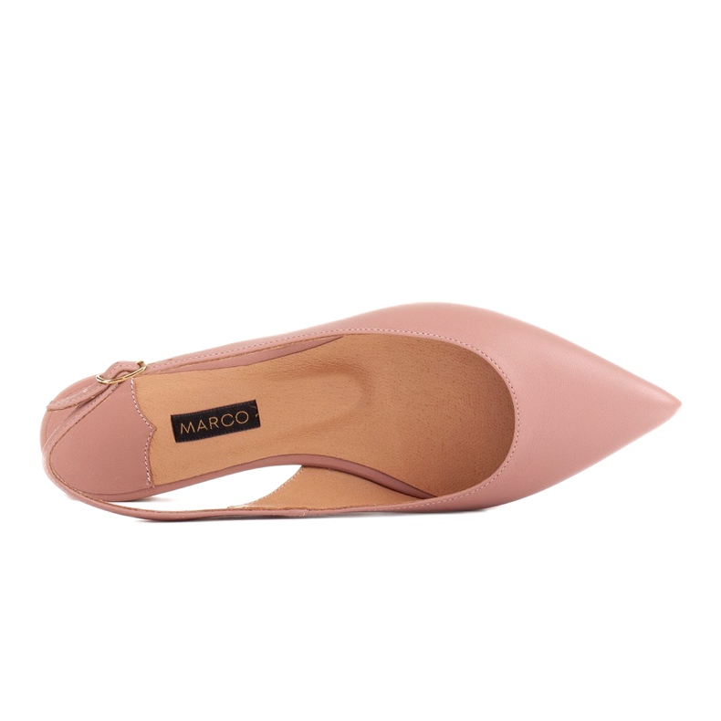 Marco Shoes Sandales femme rose poudré 5