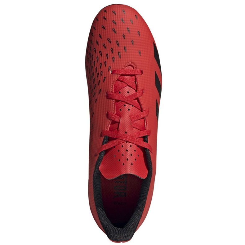 Chaussures de foot Adidas Predator Freak.4 Fg M FY6319 rouge rouge 1
