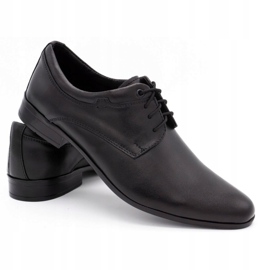 Olivier Chaussures formelles pour hommes 263LU, noires le noir 3