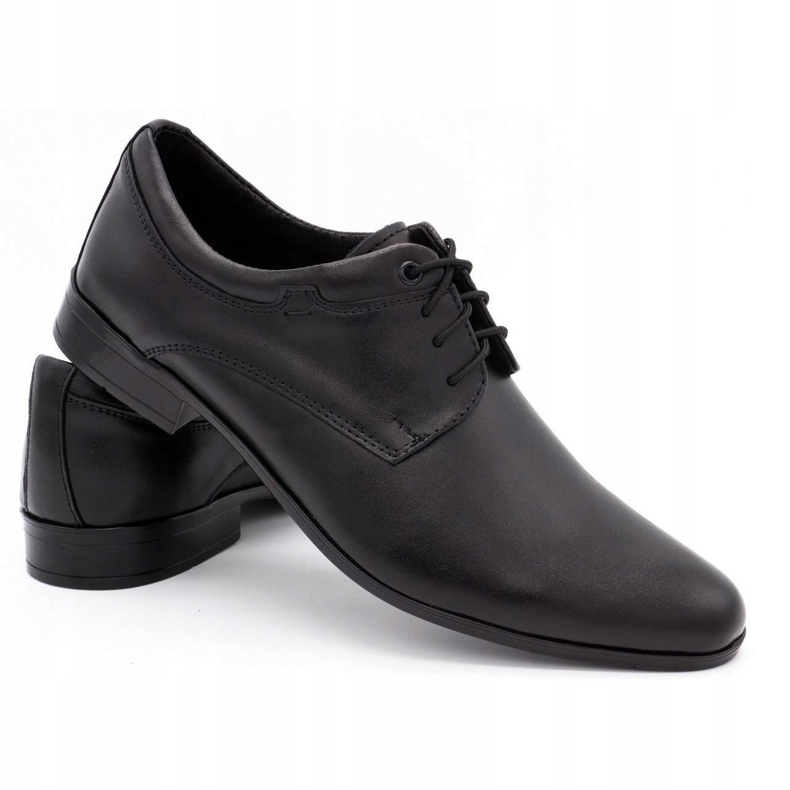 Olivier Chaussures formelles pour hommes 263LU, noires le noir 3