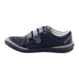 Chaussures garçon navets Bartuś bleu marine multicolore 2