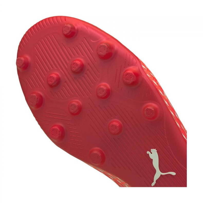 Chaussures de football Puma Ultra 1.3 Mg M 106515-02 rouge rouge 2
