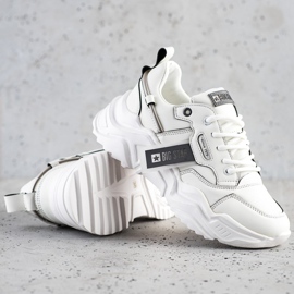 Baskets pour femmes Big Star GG274213 blanc 1