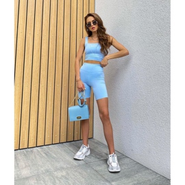 Chaussures de sport pour femmes en mousse à mémoire Big Star HH274255 Blanc-Violet gris 2