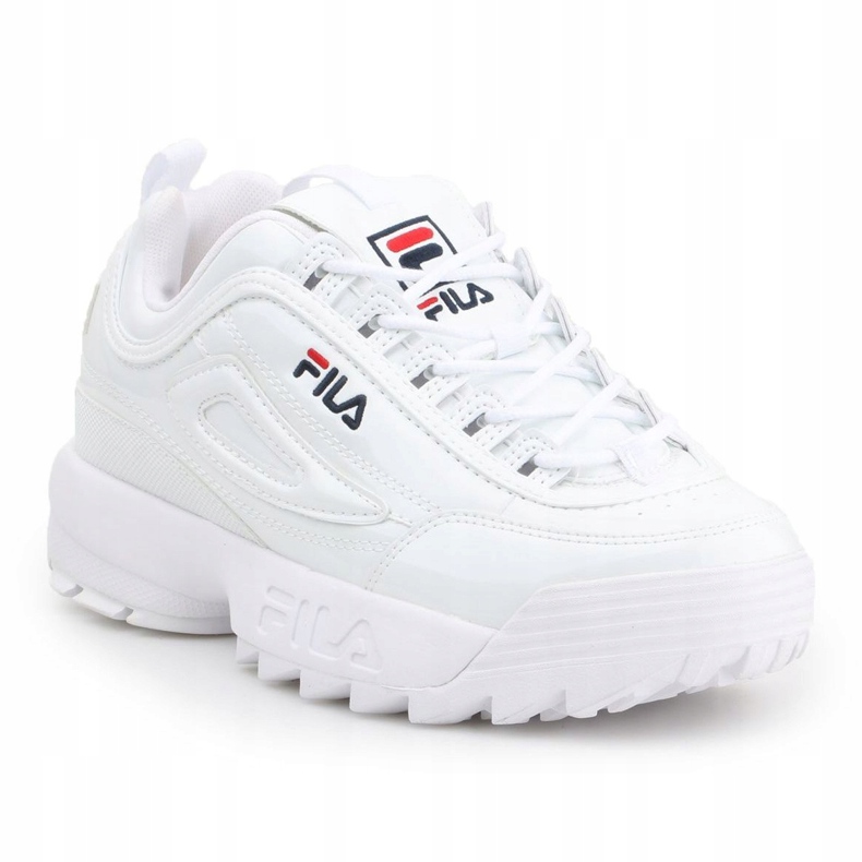 Chaussures Fila Disruptor P Low Wmn W 1010746-1FG blanche 1