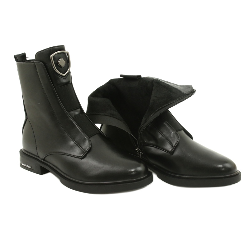 Bottes noires Filippo DBT3100 / 21 BK le noir 3