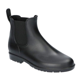 American Club Bottes noires pour femmes, bottes mates kal15 / 22 le noir 1 American Club Bottes noires pour femmes, bottes mates kal15 / 22 le noir 1