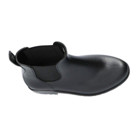 American Club Bottes noires pour femmes, bottes mates kal15 / 22 le noir 3