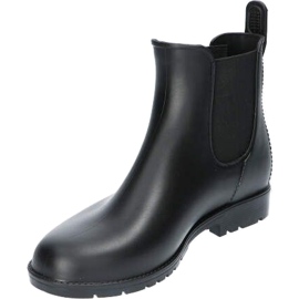 American Club Bottes noires pour femmes, bottes mates kal15 / 22 le noir 4 American Club Bottes noires pour femmes, bottes mates kal15 / 22 le noir 4