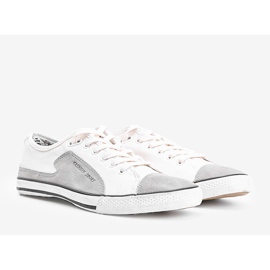 Baskets homme Sigma blanches 1