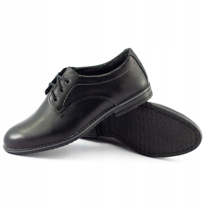 Olivier Chaussures habillées homme 870 noires le noir 3