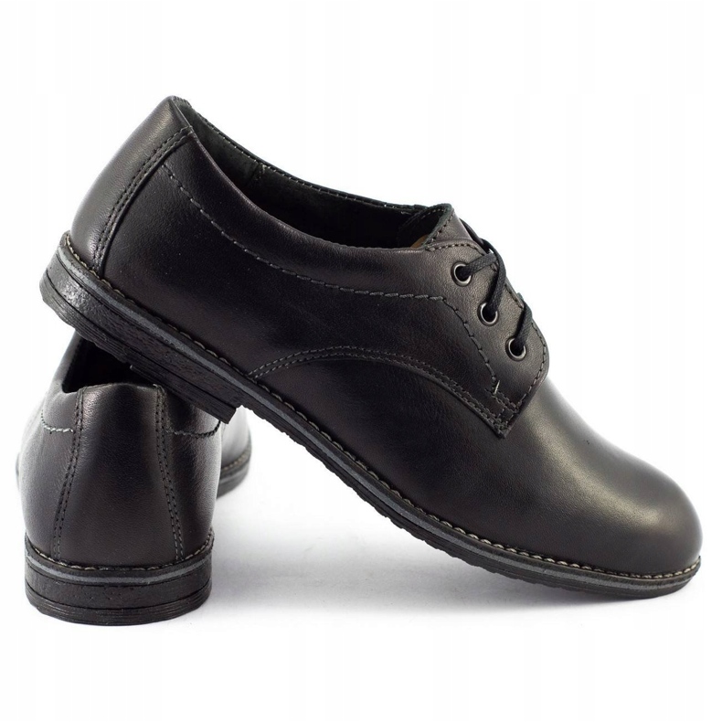 Olivier Chaussures habillées homme 870 noires le noir 4