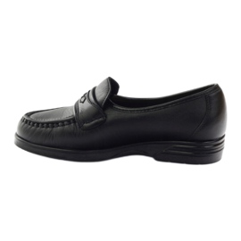 Mocassins en solo pour les pieds sensibles confort noir 015 2