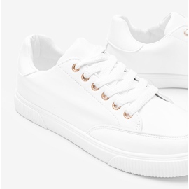 Baskets femme Brighton blanches 1