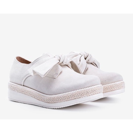 Chaussures beiges à semelle épaisse Sindri 1