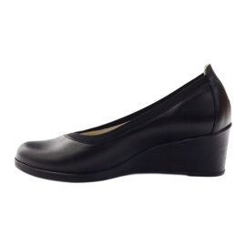 Gregors Leather Pompes Koturno 624 Black pour femmes le noir 2