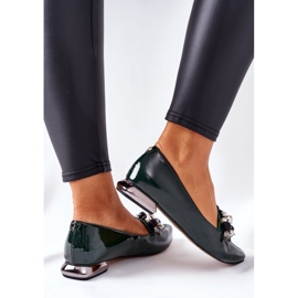 Ballerines Femme Laura Messi Cuir Vert 2157 1