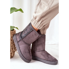 Bottes de neige Big Star EE274417 Szare gris 1 Bottes de neige Big Star EE274417 Szare gris 1