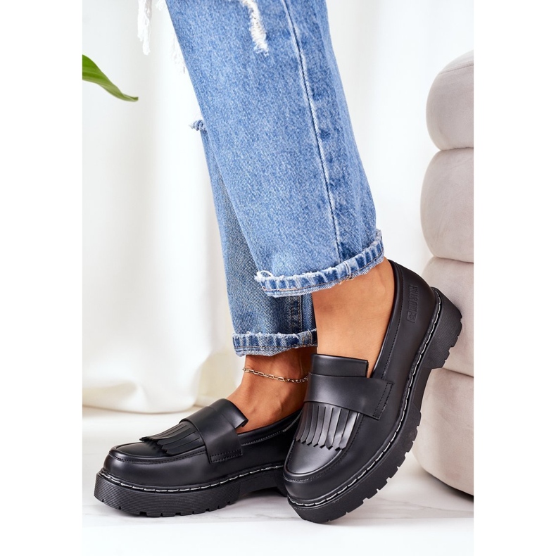 Mocassins Cuir Big Star II274100 Noir le noir 2