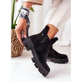 PS1 Bottines Chaudes Bottines Jodhpur Noires Bonne Idée 1