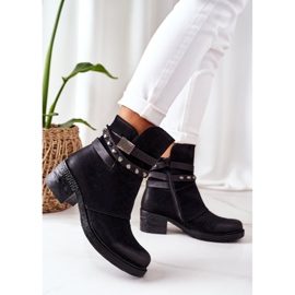 PS1 Bottes Chaudes À Talons Hauts Black Effie le noir 4
