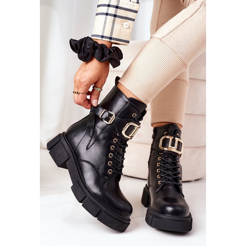 PS1 Travailleurs chauds avec une boucle dorée Black Maybelle le noir 1