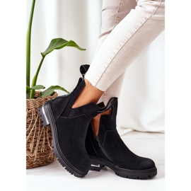 PS1 Bottines chaudes Jodhpur boots Avec fermeture éclair Noir My Way le noir 2