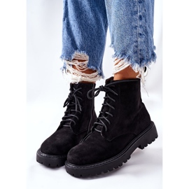 PS1 Bottes En Daim Fermeture Éclair Noir Belados le noir 4