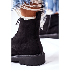 PS1 Bottes En Daim Fermeture Éclair Noir Belados le noir 1
