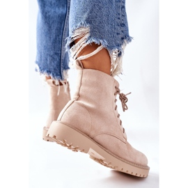 PS1 Bottines En Daim Fermeture Éclair Beige Belados 5