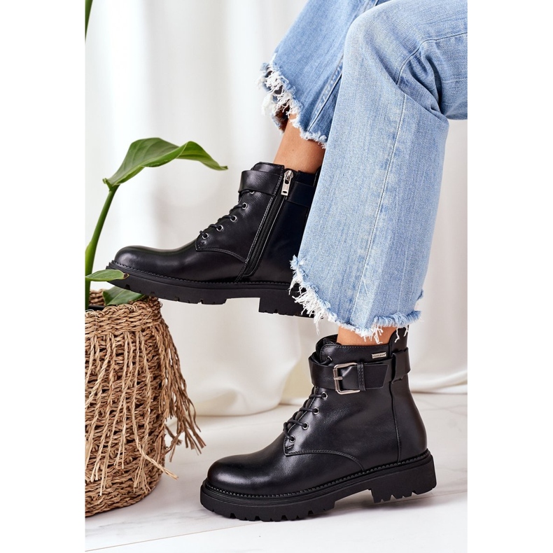 Cross Jeans Jeans isolés Workers Cross pour femmes EE2R4086C Noir le noir 2