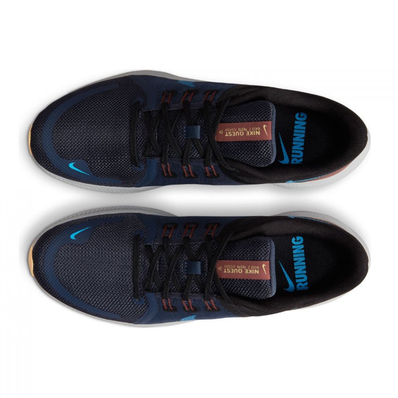 Chaussure de course Nike Quest 4 M DA1105-400 bleu marin 1
